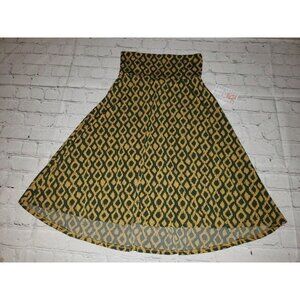 NEW With Tags LuLaRoe Azure Short Full Swing Skirt,Yoga Band Size XS